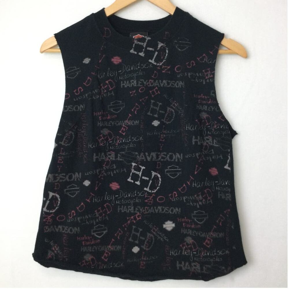 Harley Davidson Womens Cutoff Tank XL